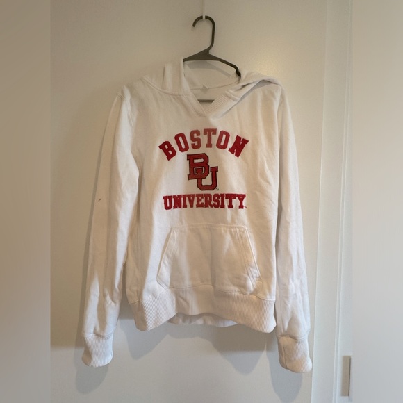 Boston University White Sweatshirt - Picture 1 of 2